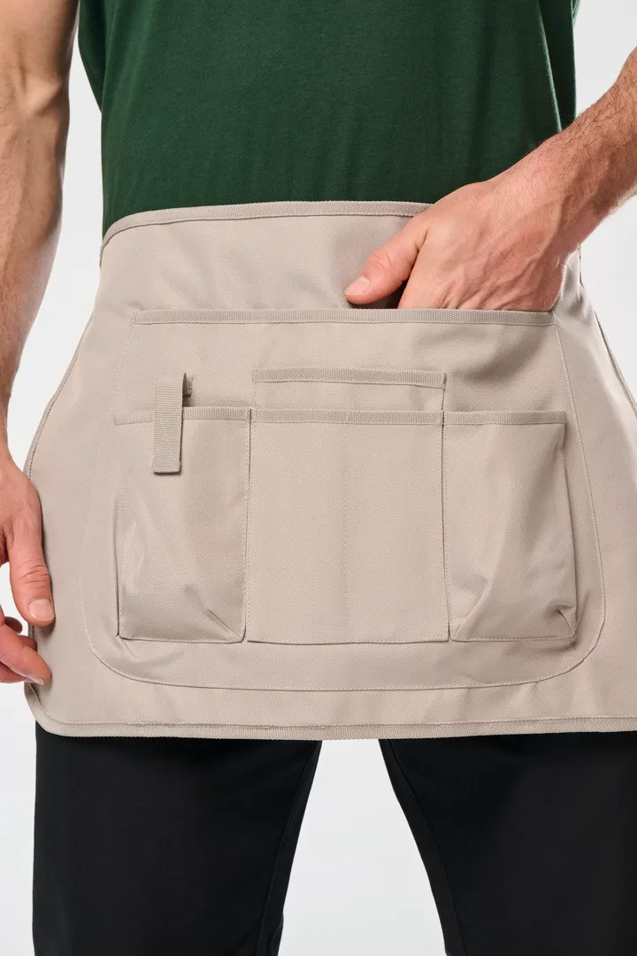 Kurze umweltfreundliche Unisex-Gärtnerschürze 20