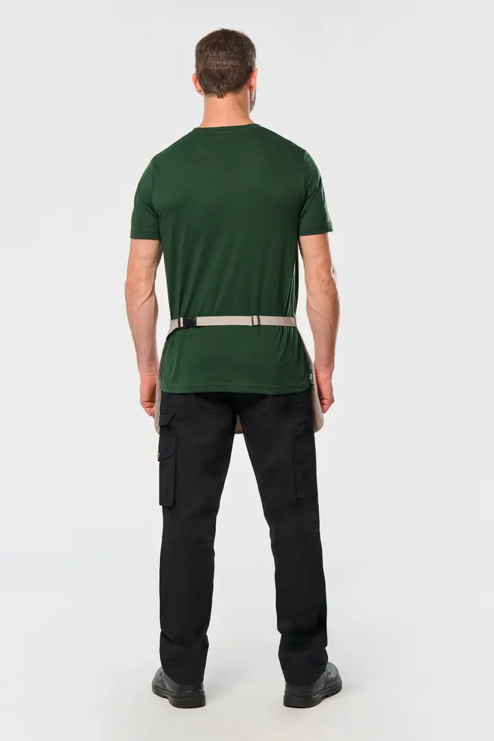 Kurze umweltfreundliche Unisex-Gärtnerschürze 6