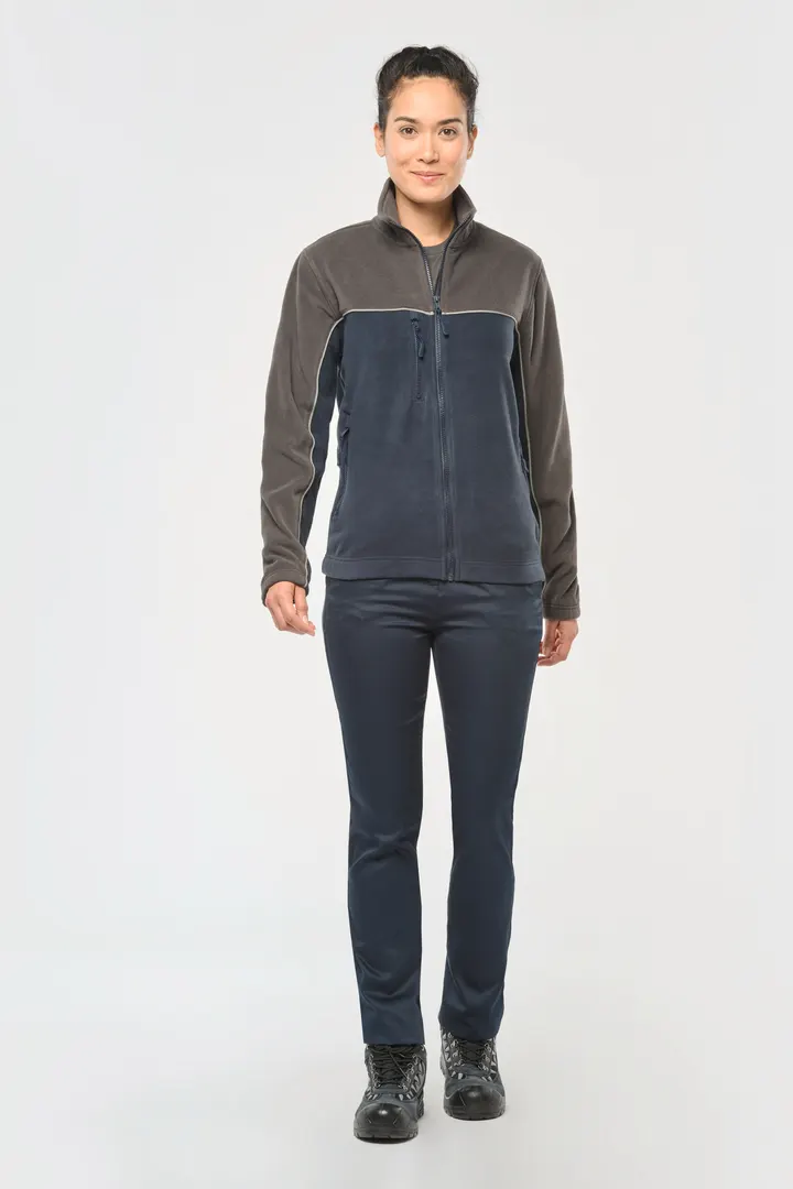 Veste micropolaire bicolore écoresponsable unisexe 21