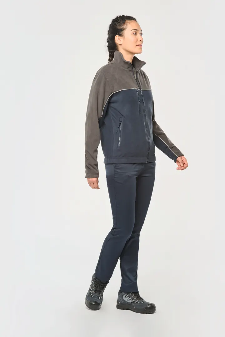 Veste micropolaire bicolore écoresponsable unisexe 22