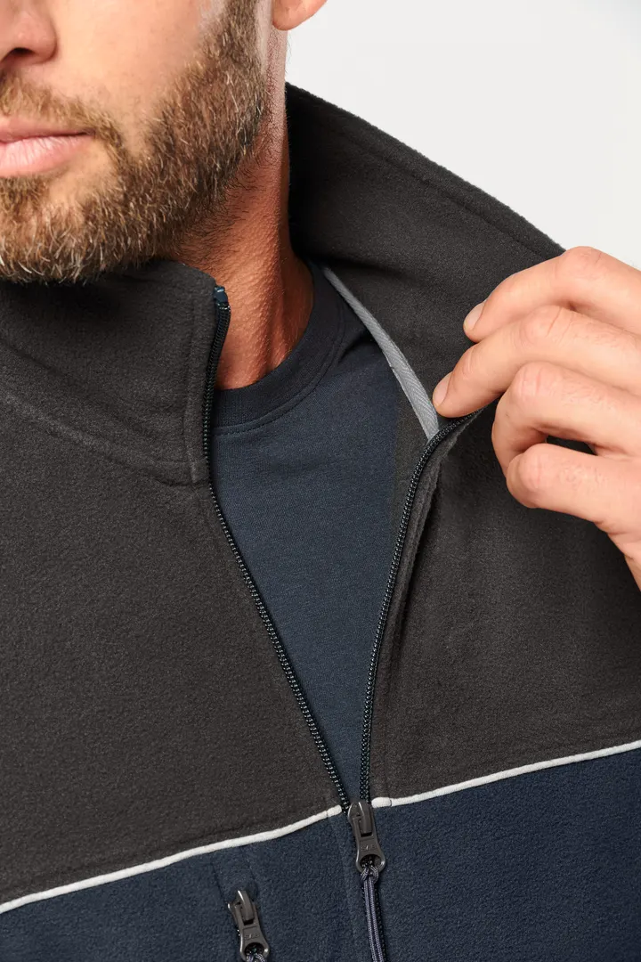 Veste micropolaire bicolore écoresponsable unisexe 27