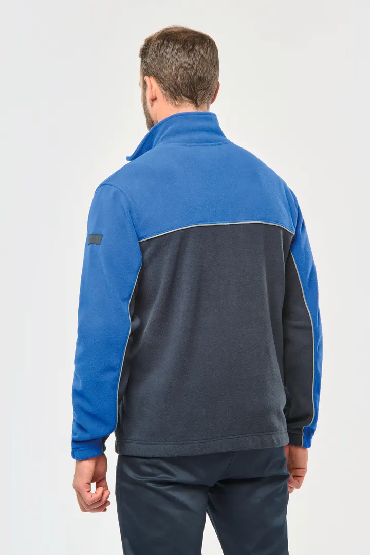 Veste micropolaire bicolore écoresponsable unisexe 9