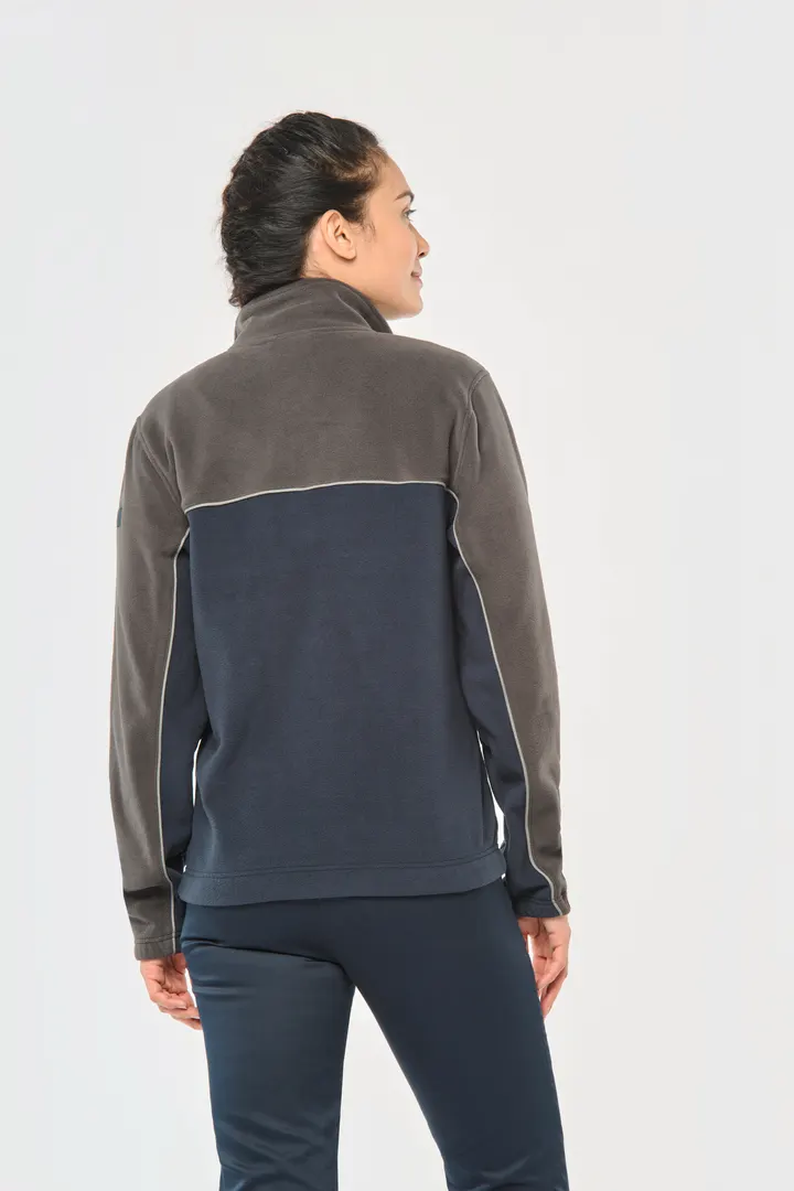 Veste micropolaire bicolore écoresponsable unisexe 10