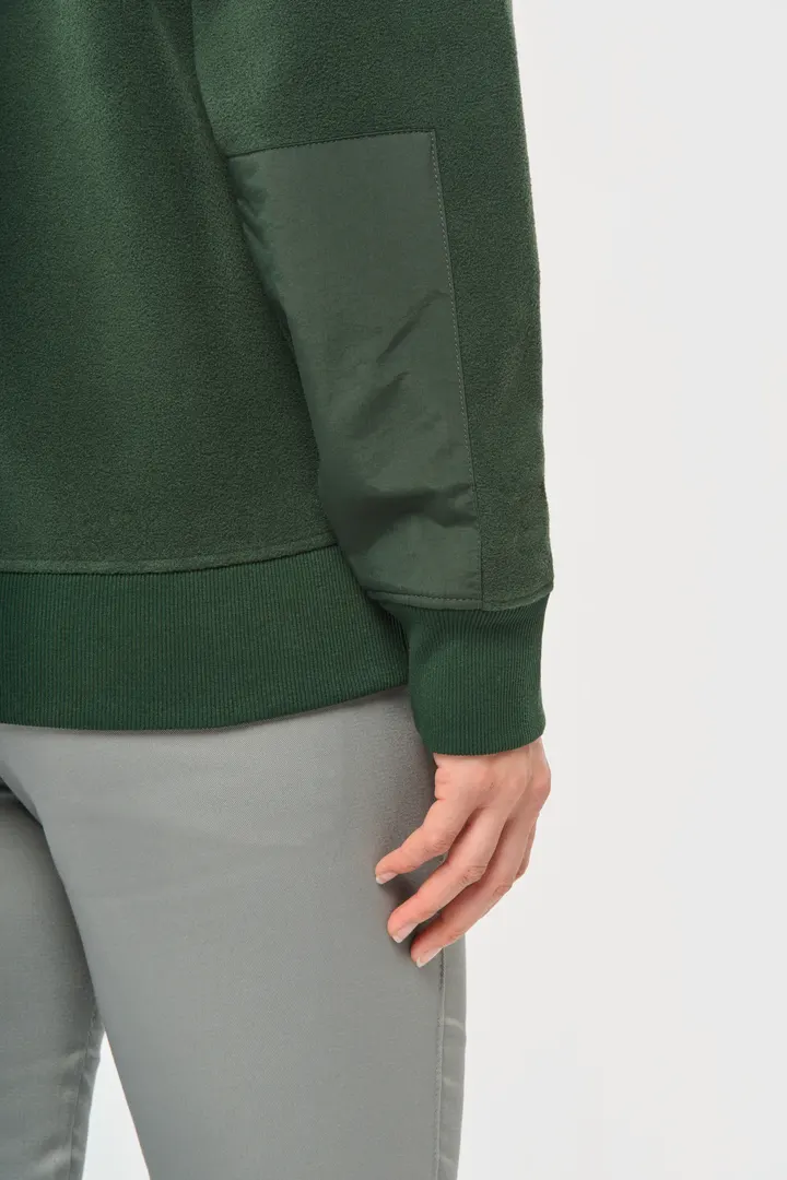 Umweltfreundlicher Fleecepullover mit Reißverschlusskragen, Unisex 38