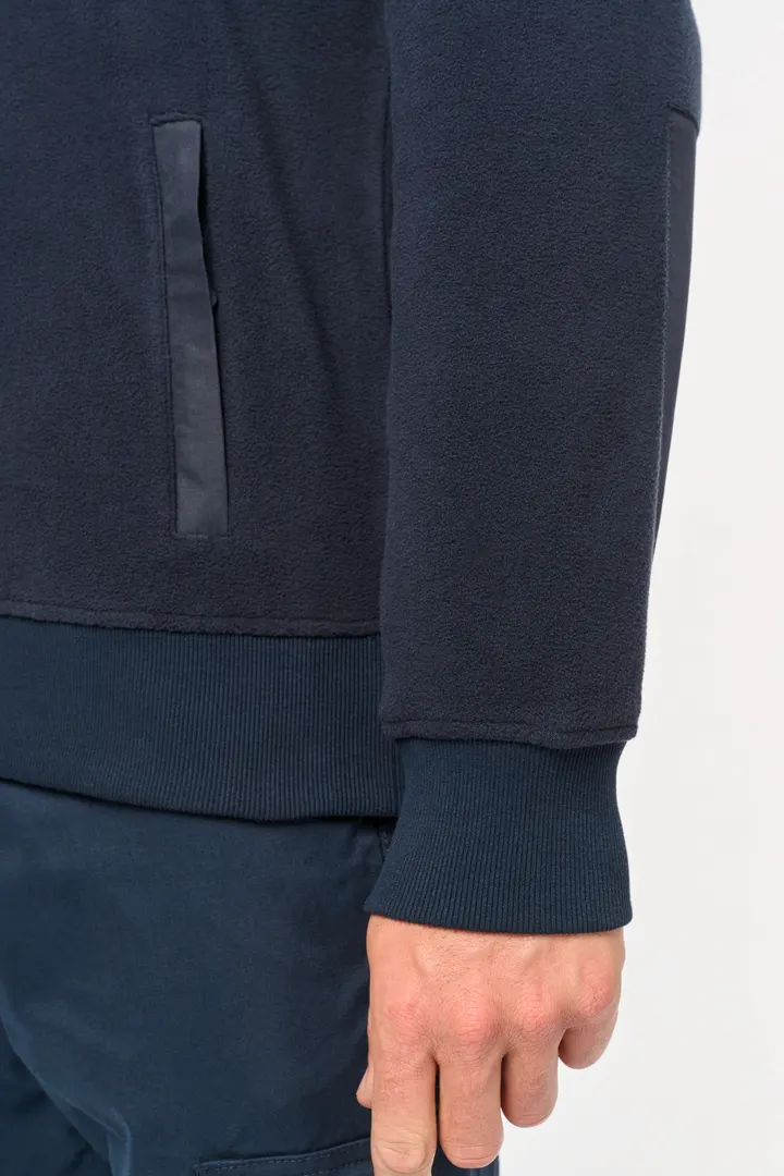 Umweltfreundlicher Fleecepullover mit Reißverschlusskragen, Unisex 26