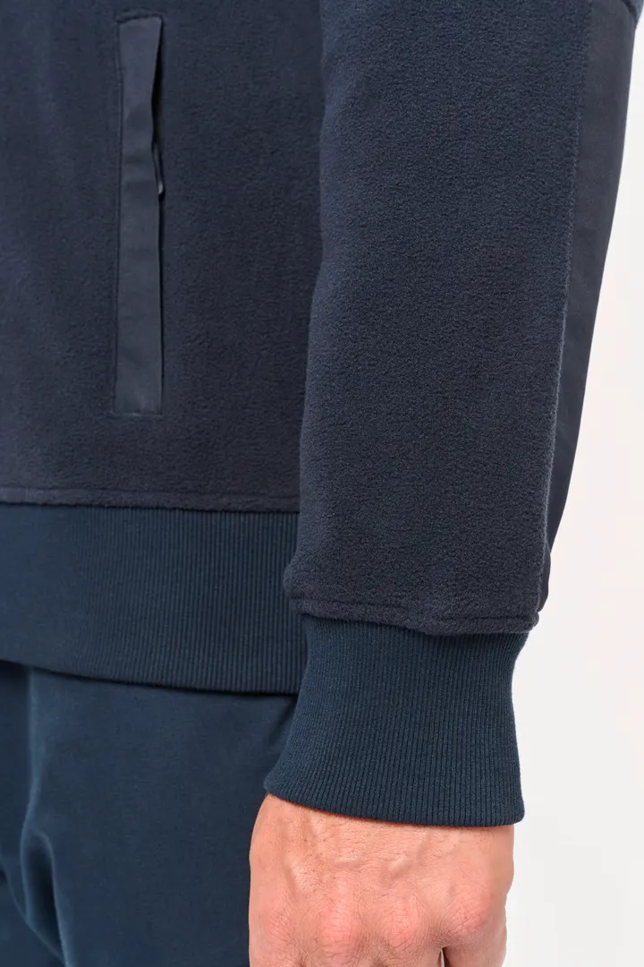 Umweltfreundlicher Fleecepullover mit Reißverschlusskragen, Unisex 27