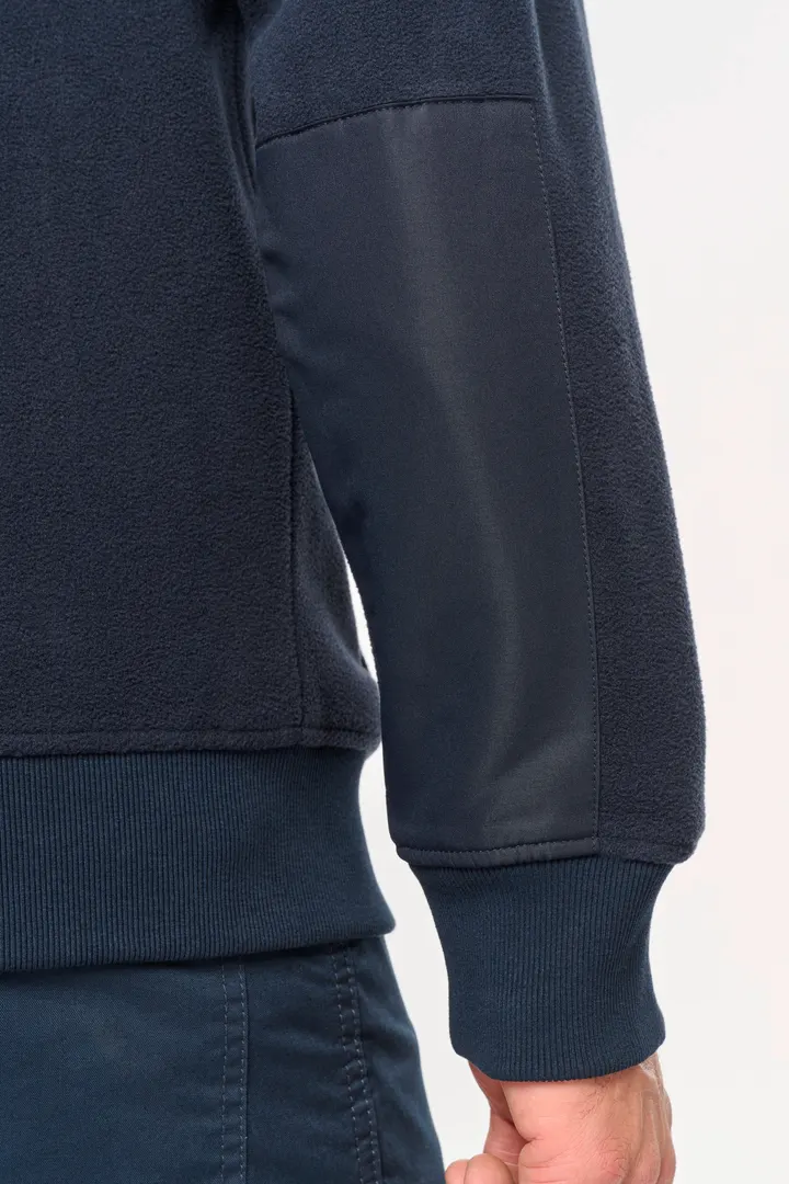 Umweltfreundlicher Fleecepullover mit Reißverschlusskragen, Unisex 28
