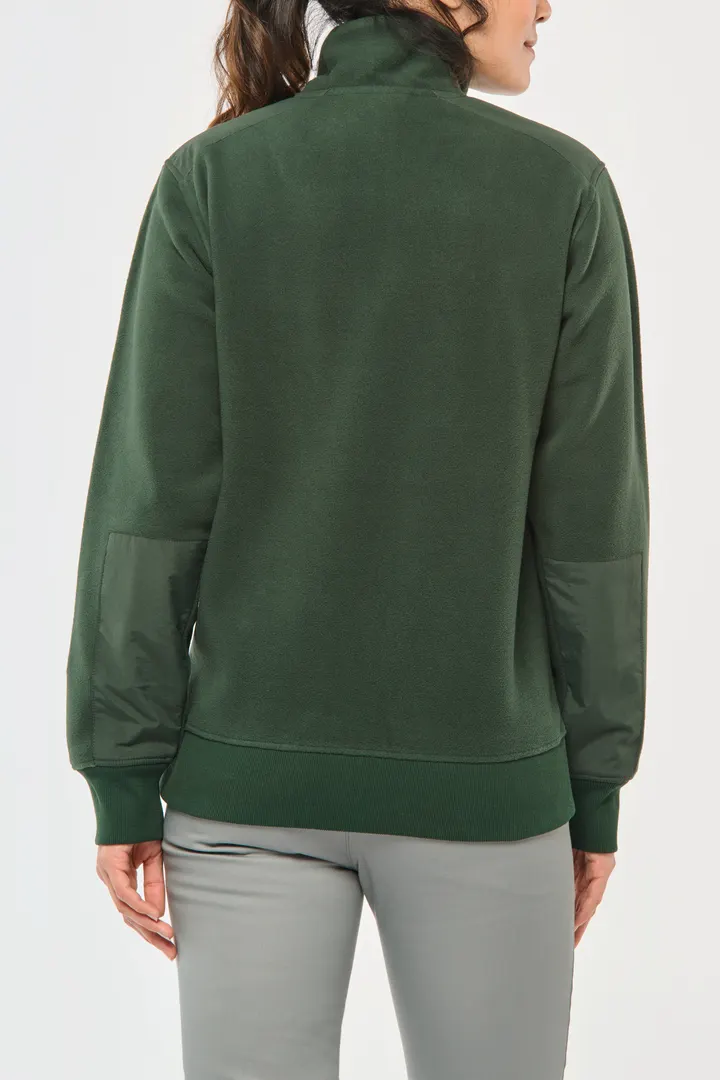 Umweltfreundlicher Fleecepullover mit Reißverschlusskragen, Unisex 45
