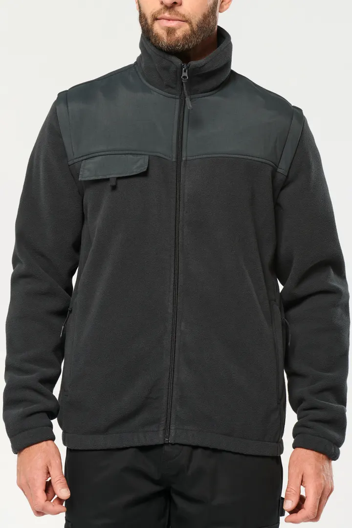 Veste polaire manches amovibles homme 20