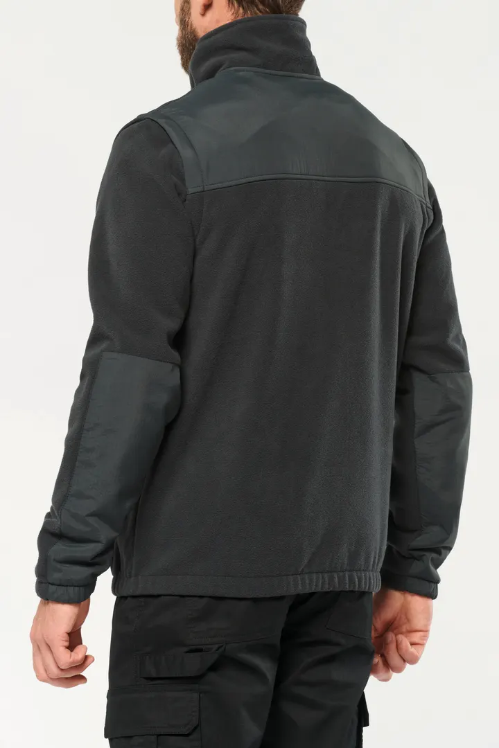 Veste polaire manches amovibles homme 21
