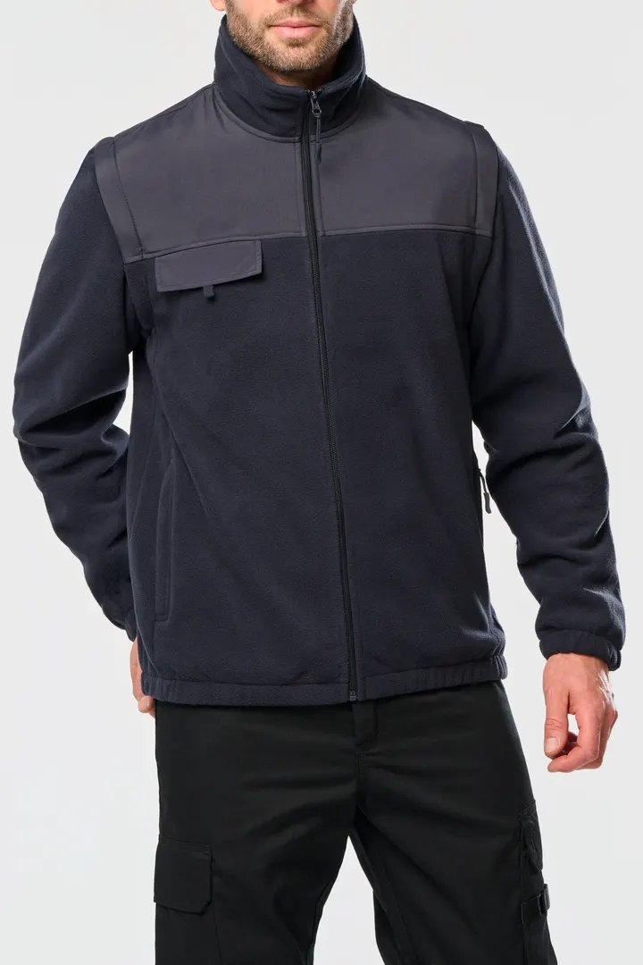 Veste polaire manches amovibles homme 3