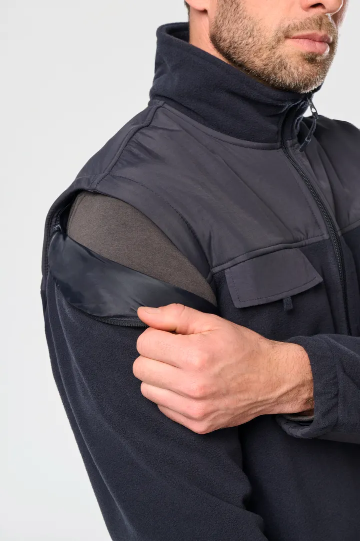 Veste polaire manches amovibles homme 7