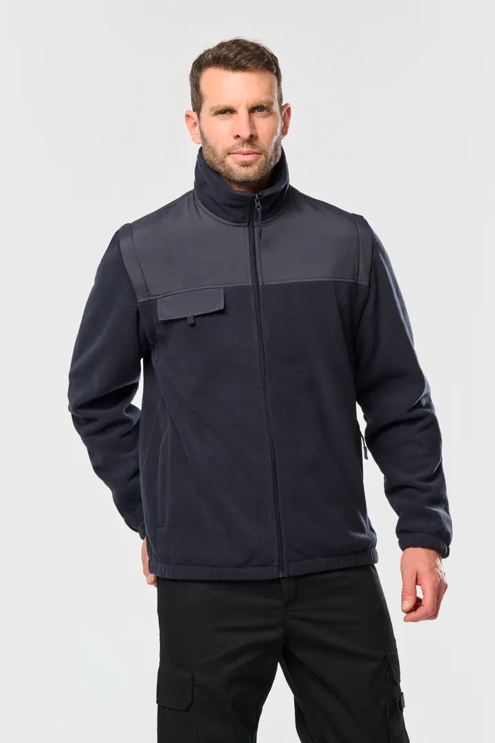 Veste polaire manches amovibles homme 13