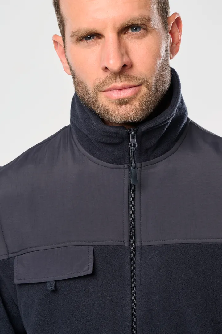 Veste polaire manches amovibles homme 2