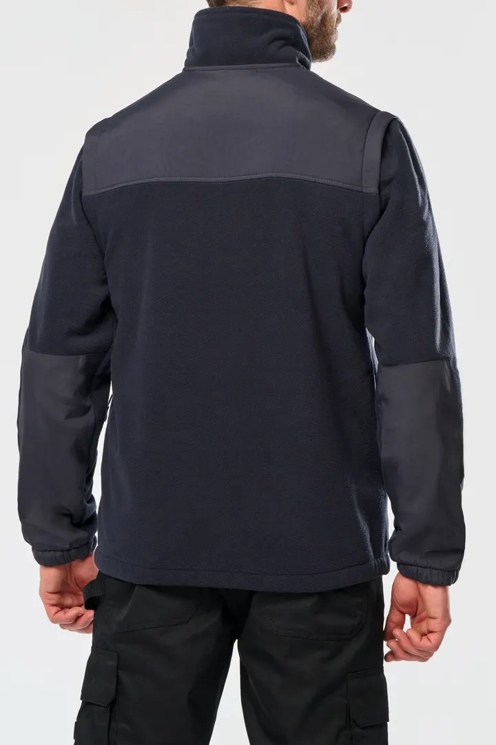 Veste polaire manches amovibles homme 1
