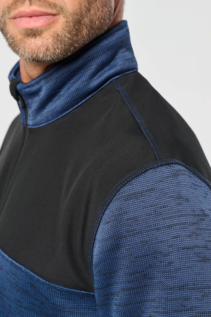Veste recyclée en polytricot homme 5