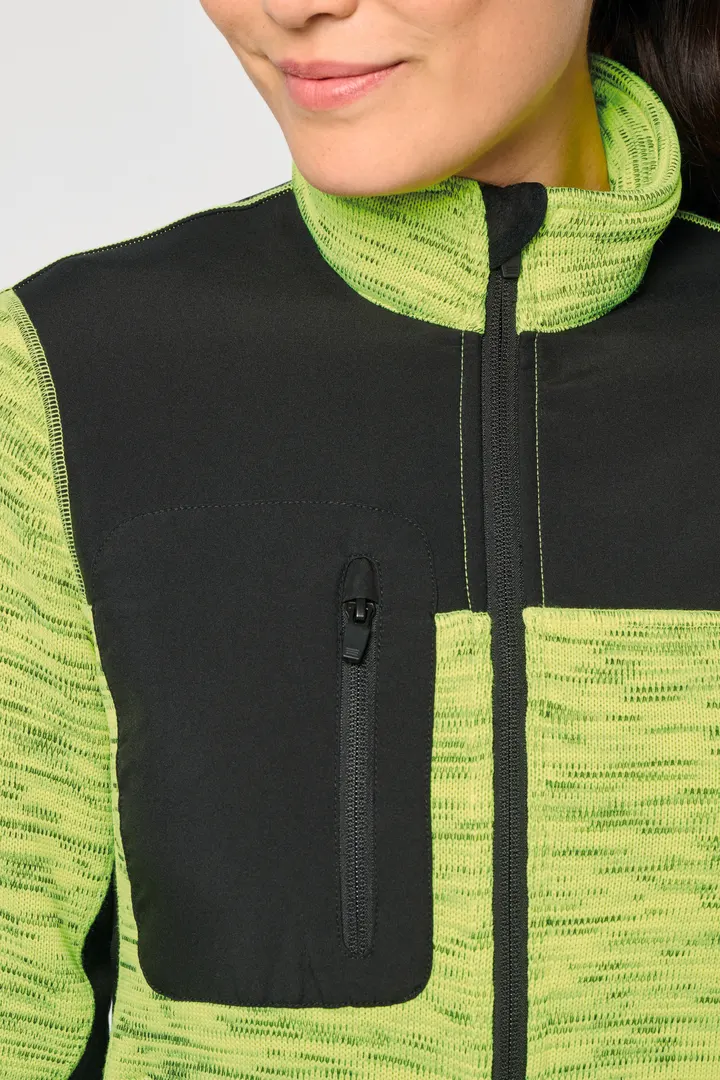 Recycelte Jacke aus Polyestertrikot für Damen 6
