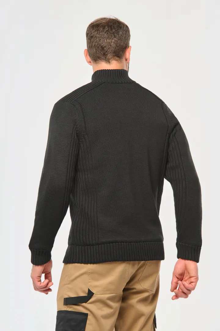 Strickjacke mit Fleecefutter, Herren 8