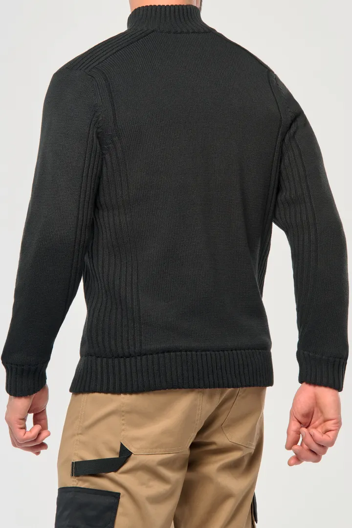Strickjacke mit Fleecefutter, Herren 2