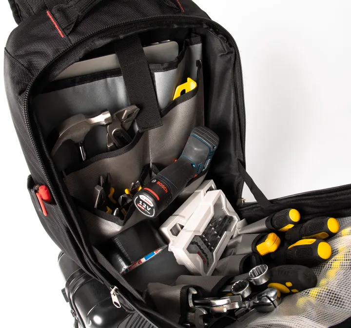 Sac à dos pour outils et ordinateur portable 7
