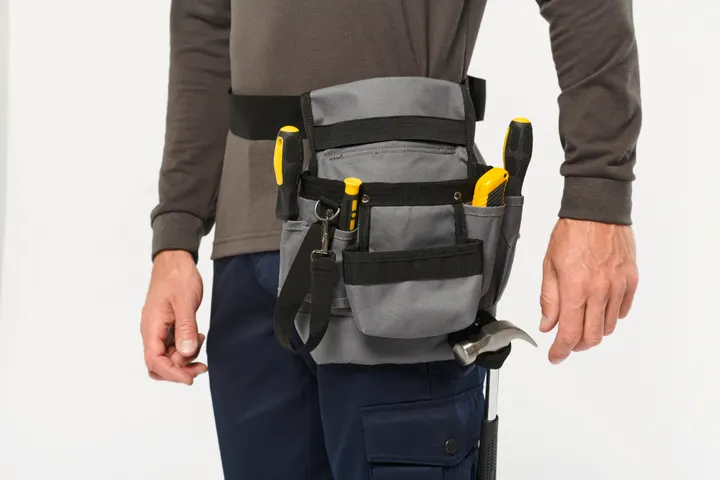 Werkzeugtasche mit Gürtel 1