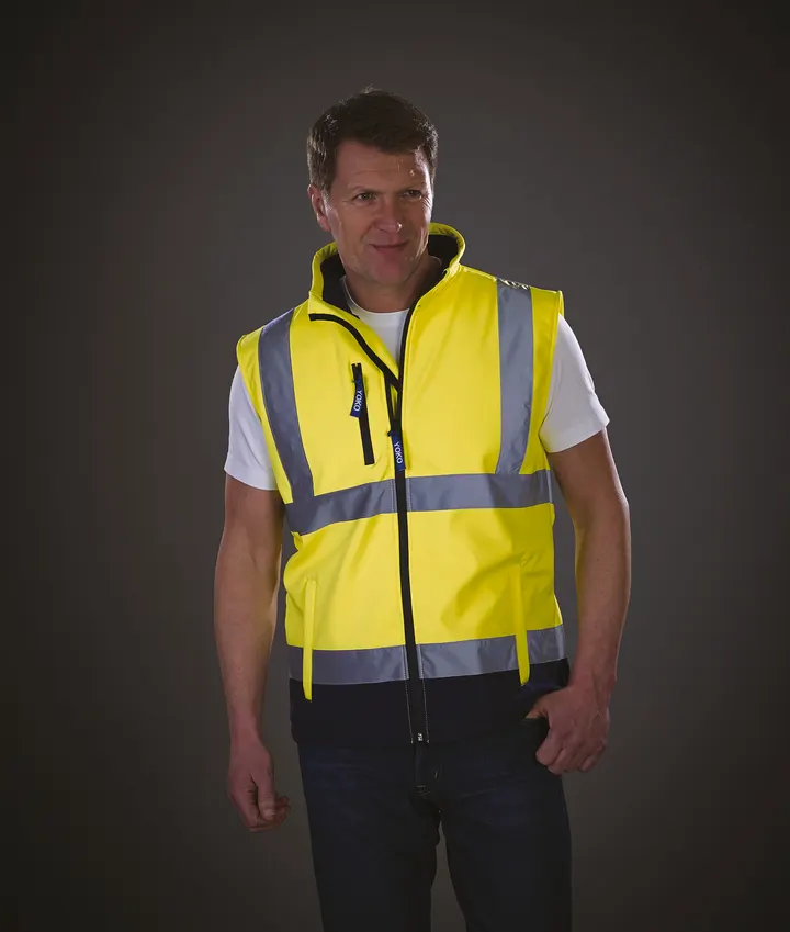 Hi-Vis Softshell Gilet 2