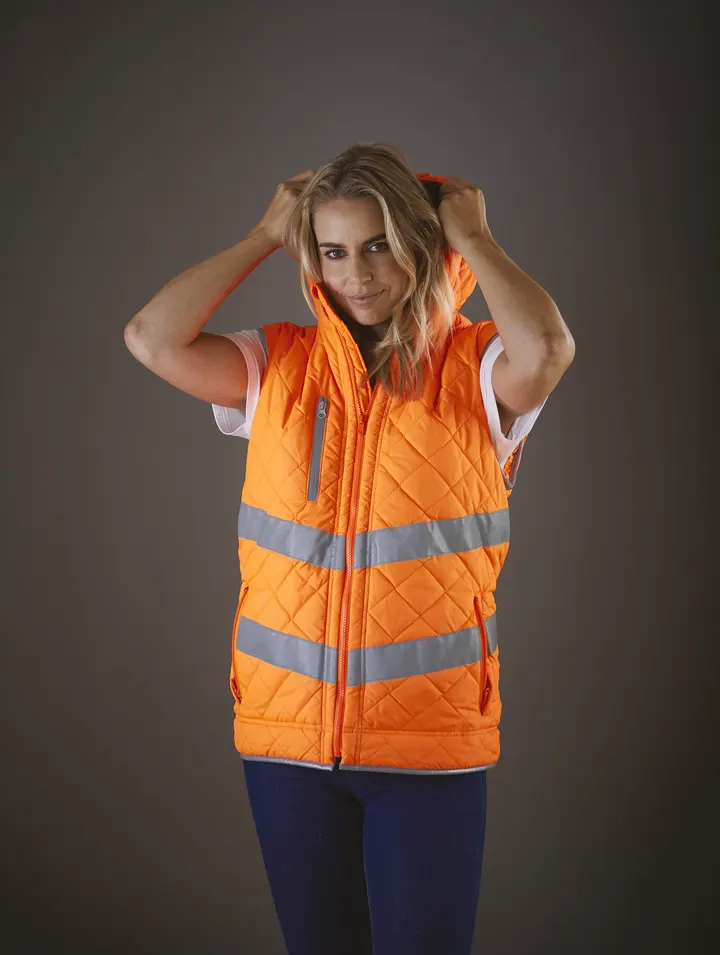 Kensington - Hi-Vis hoodied gilet 5