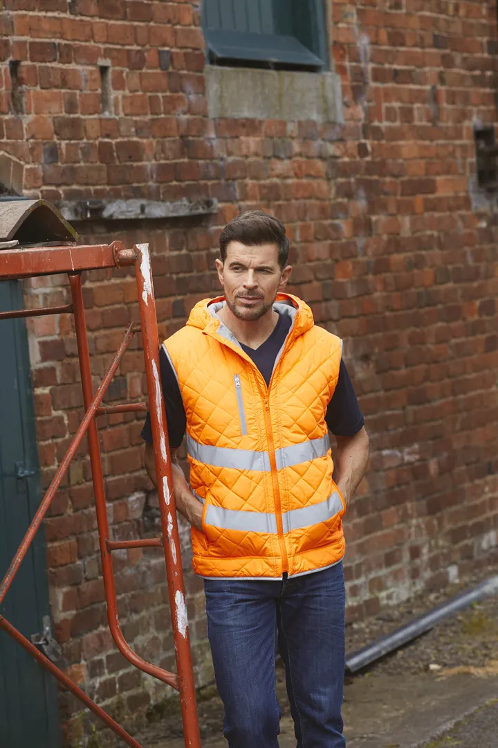 Kensington - Hi-Vis hoodied gilet 6