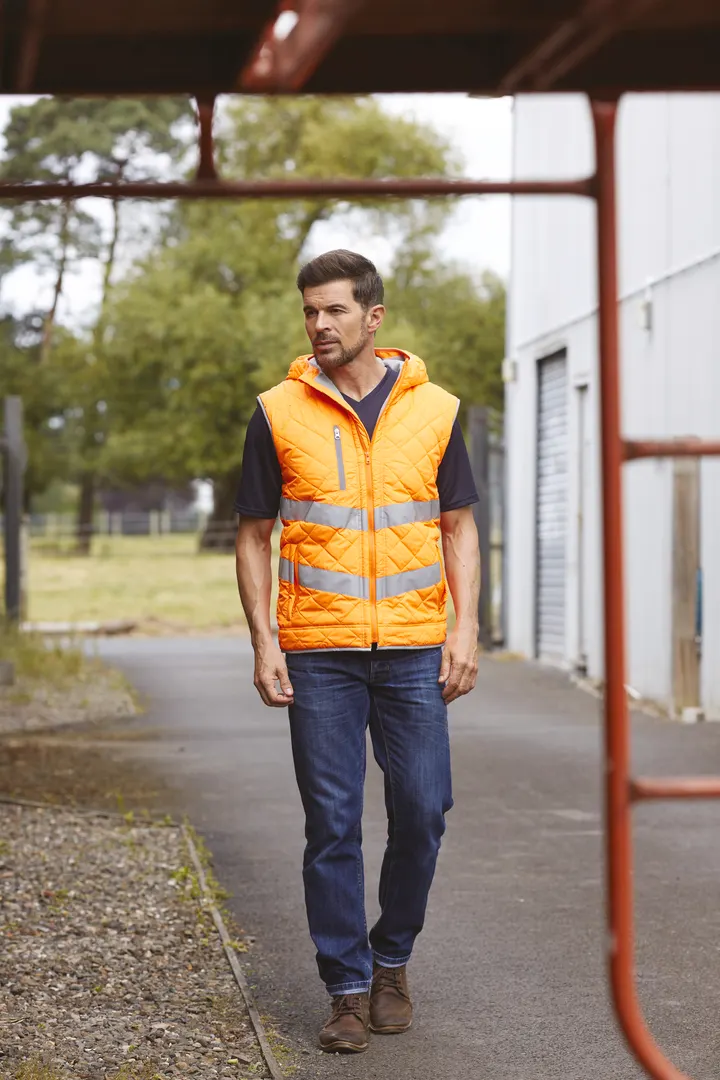 Kensington - Hi-Vis hoodied gilet 7