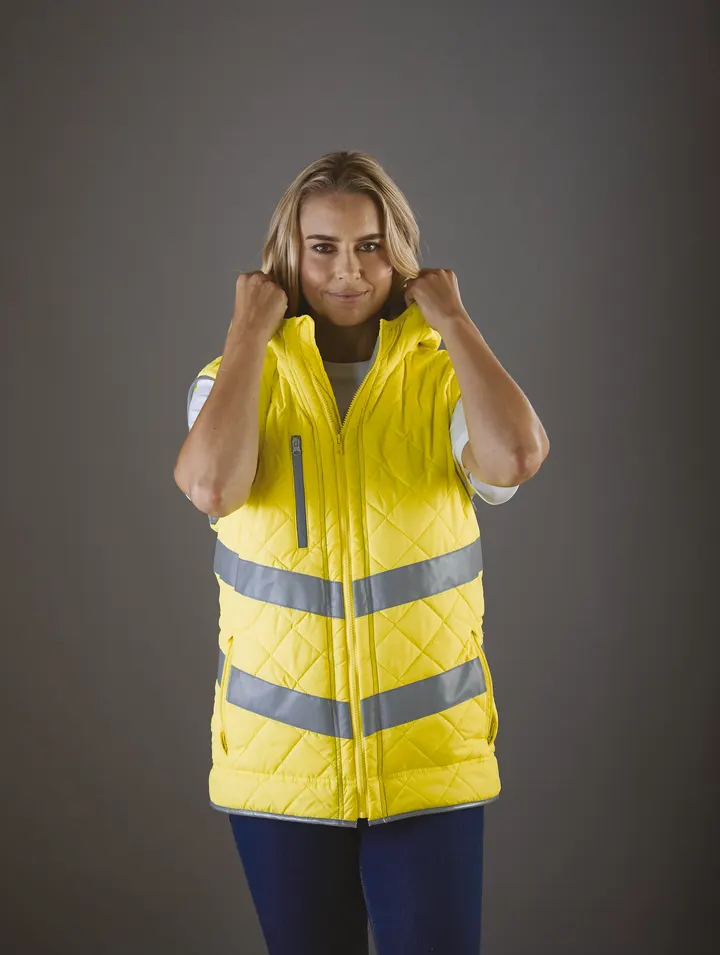 Kensington - Hi-Vis hoodied gilet 2