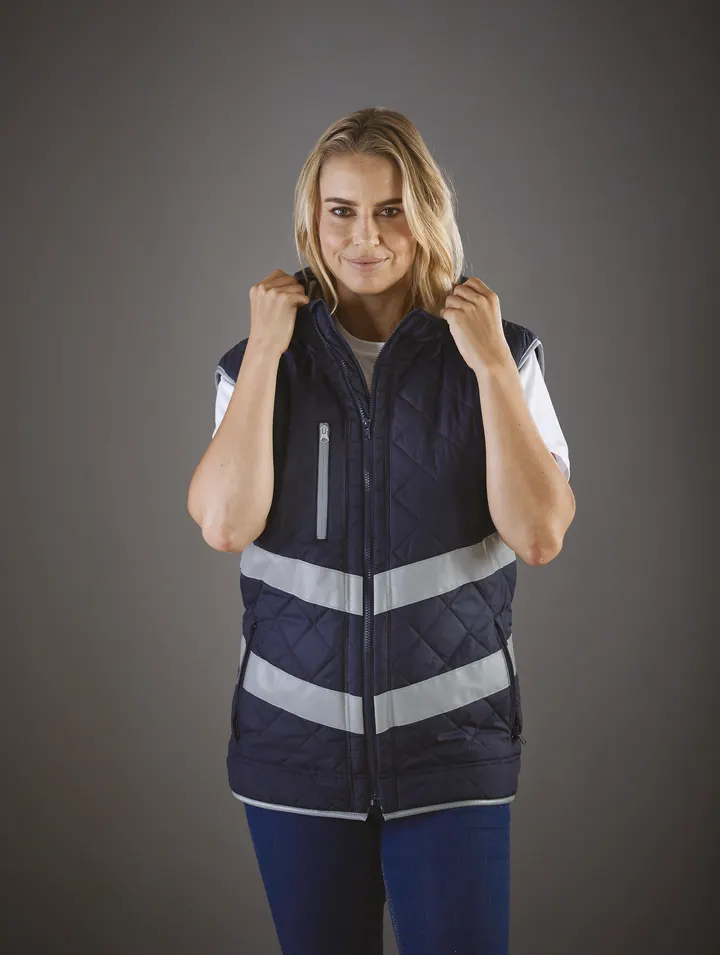 Kensington - Hi-Vis hoodied gilet 3