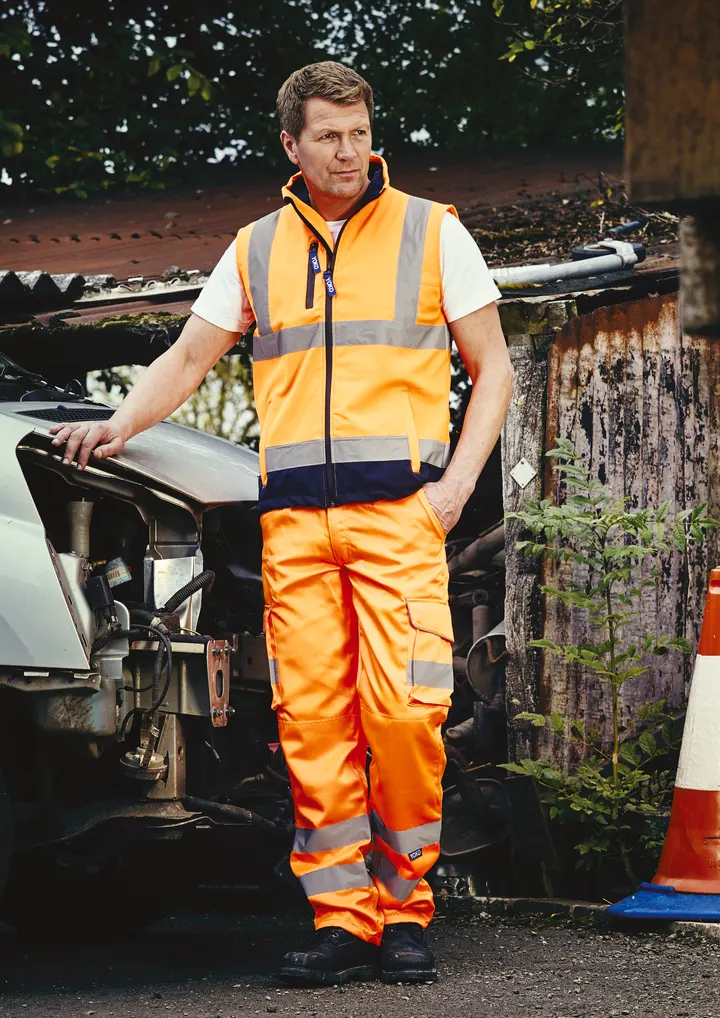 Pantalon Cargo haute visibilité 3