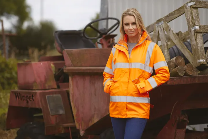 Hi-Vis ladies' executive jacket 4