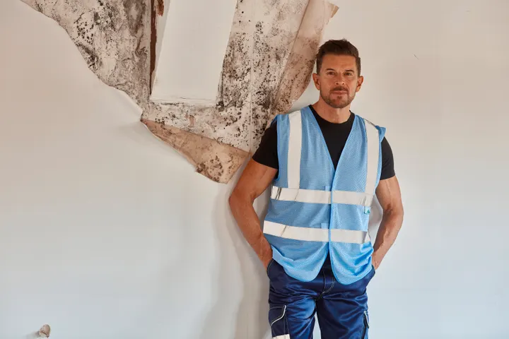 Hi-Vis recycled Open Mesh Waistcoat 14