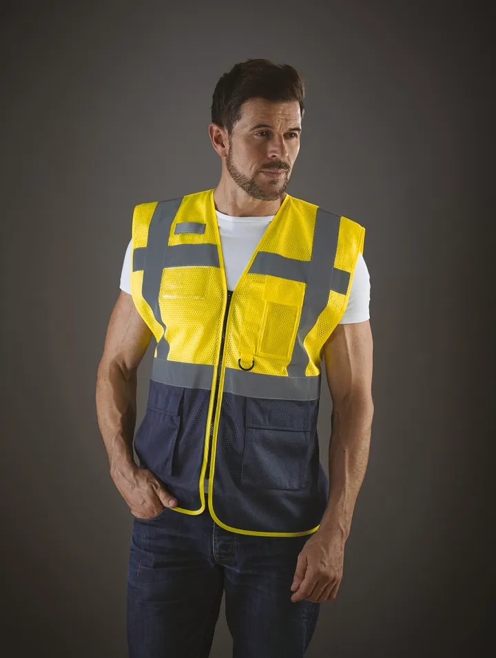 Top Cool - Hi-Vis mesh executive waistcoat 15