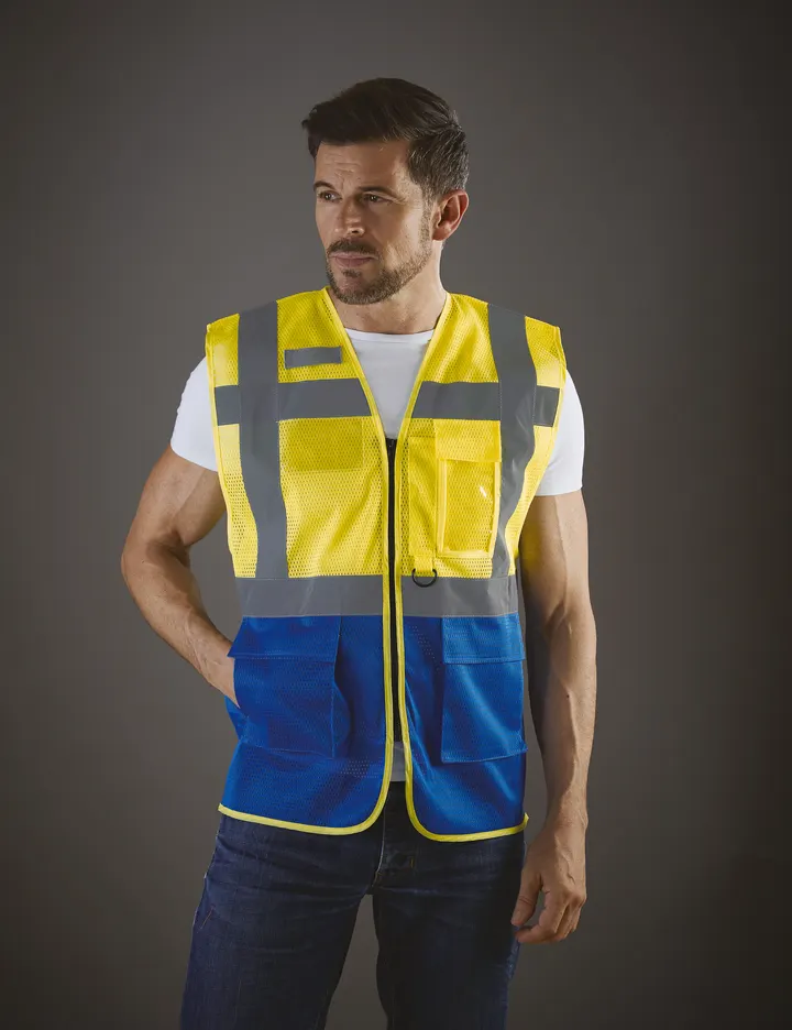 Top Cool - Hi-Vis mesh executive waistcoat 17