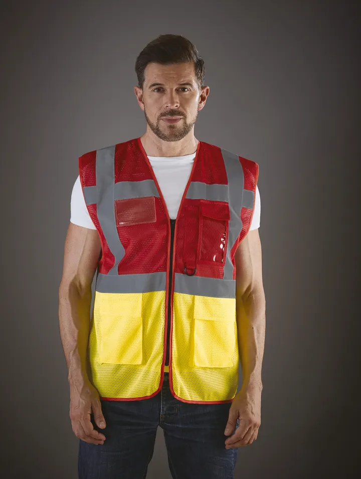 Top Cool - Hi-Vis mesh executive waistcoat 26