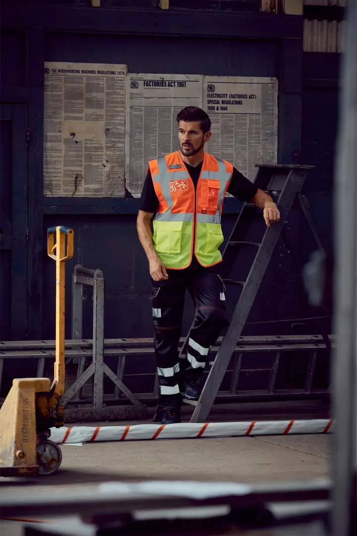 Top Cool - Hi-Vis mesh executive waistcoat 5