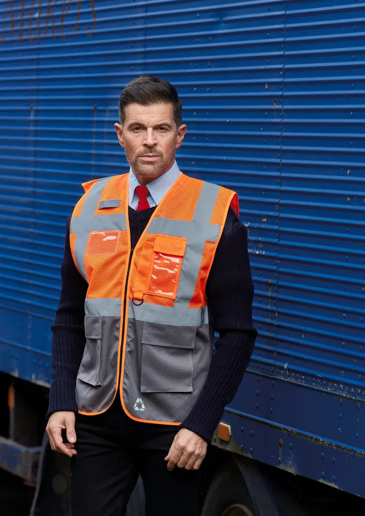 Top Cool - Hi-Vis mesh executive waistcoat 4