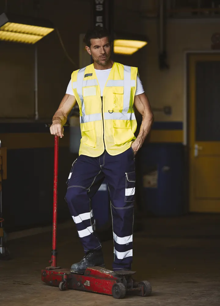 Top Cool - Hi-Vis mesh executive waistcoat 7