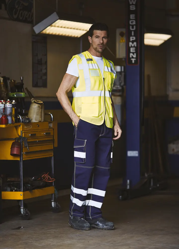 Top Cool - Hi-Vis mesh executive waistcoat 10