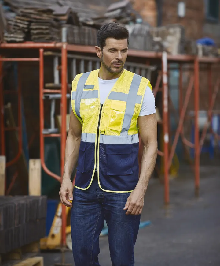 Top Cool - Hi-Vis mesh executive waistcoat 3